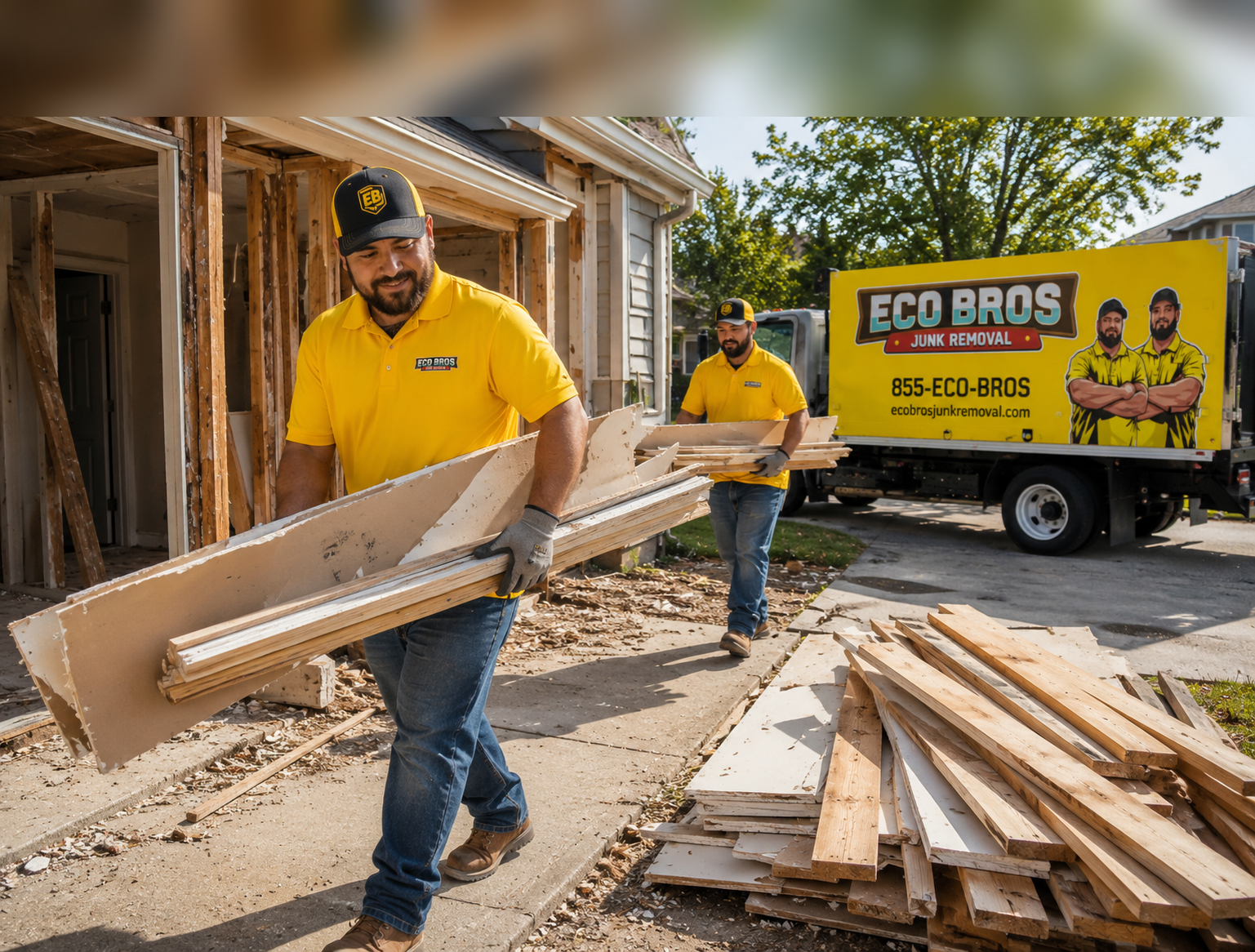 Construction Debris Removal in Austin, TX