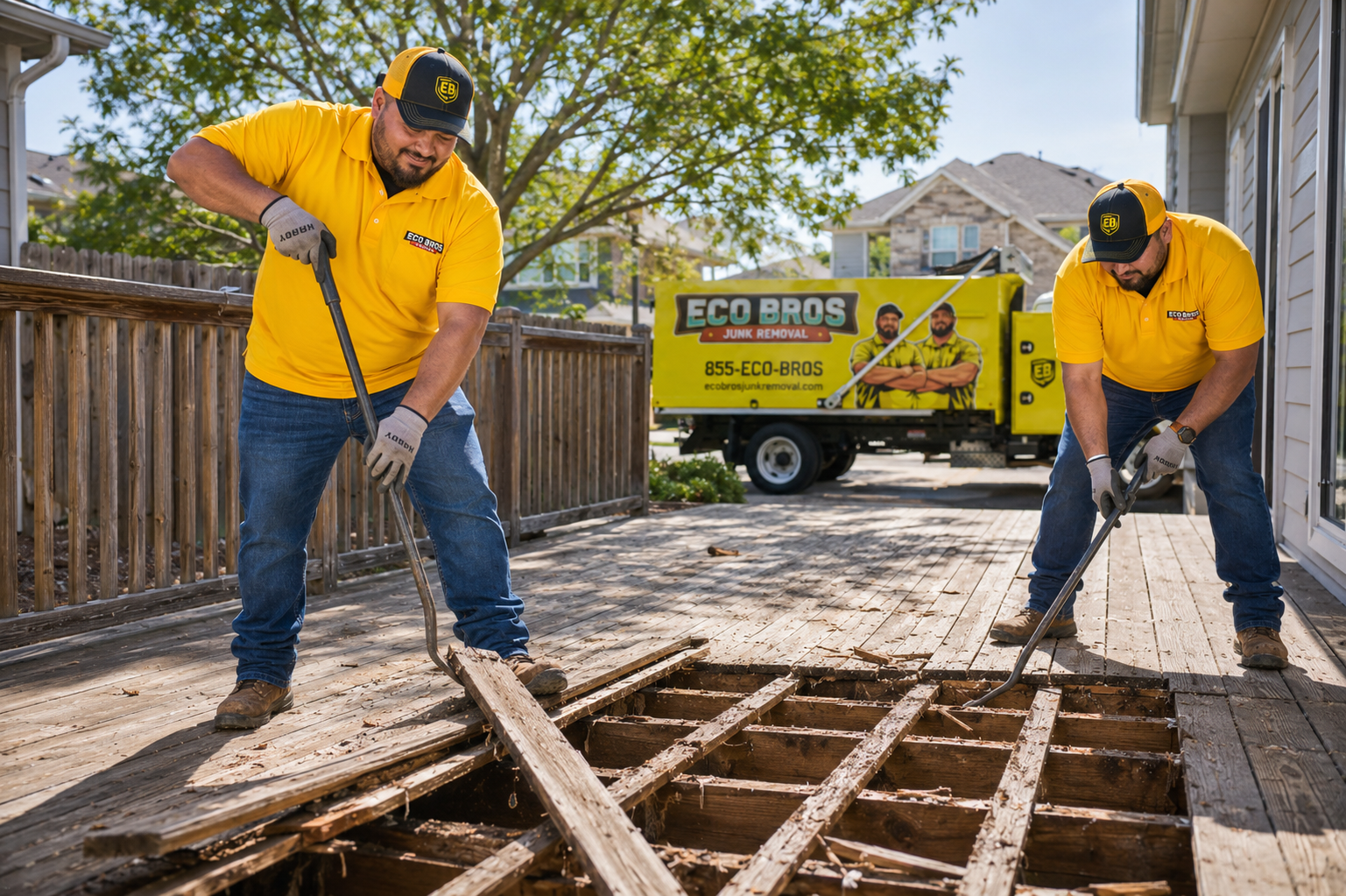 Deck Removal and Demolition in Austin, TX