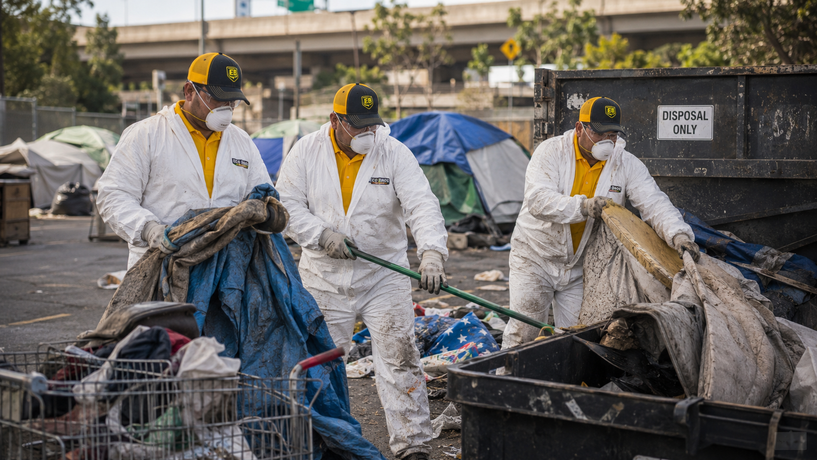 Encampment Cleanup and Removal in Austin, TX