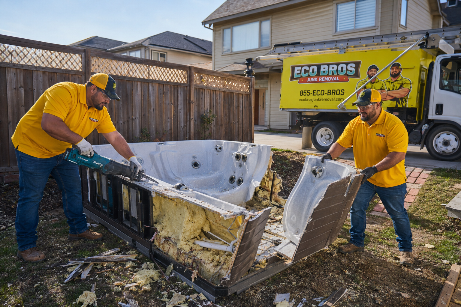 Hot Tub Removal in Austin, TX