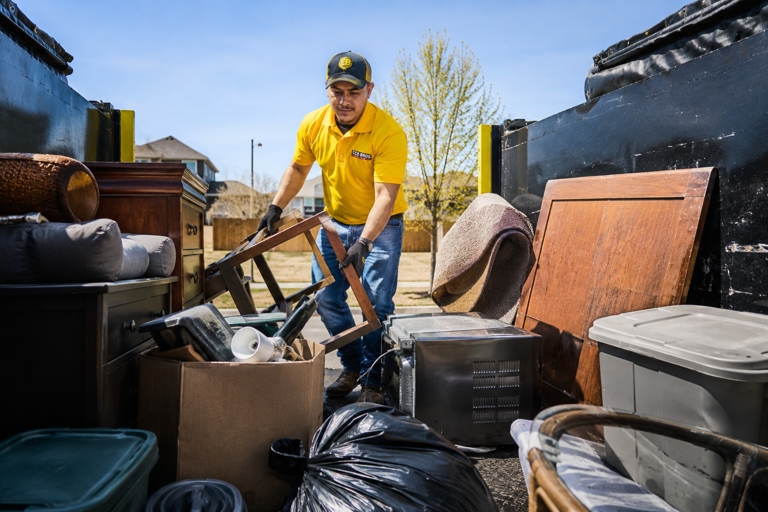 Dumpster Overflow and Overfull Trash Removal