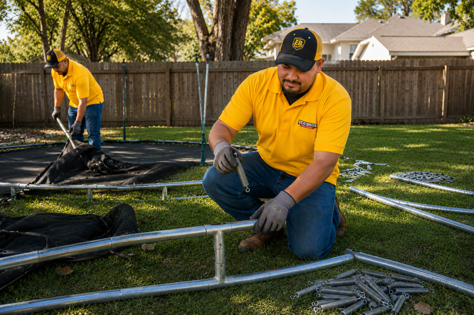 Trampoline Removal in Austin, TX