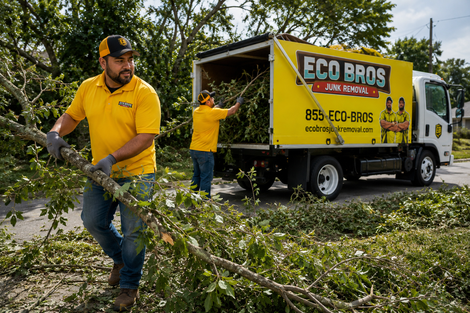 Yard Debris and Brush Removal in Austin, TX